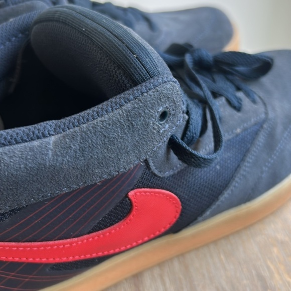 Nike SB Zoom Omar Salazar Mid Navy and Red Sneakers 2010 Men size 9.5 - Picture 5 of 16